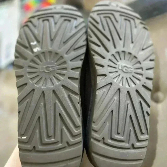 UGG Dex 1103901 Men’s Shoes Dark Gray Loafer Wool TREADLITE Slip On Size 9 - Picture 5 of 6